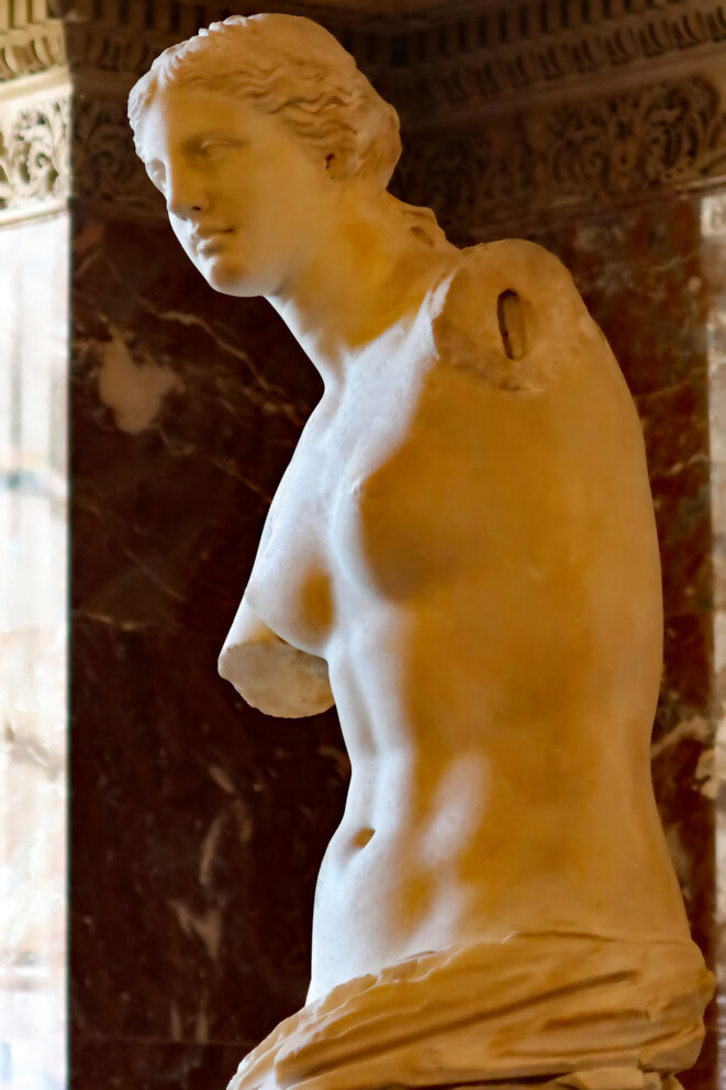 12-Vénus de Milo encastrement de l'épaule 12-Vénus de Milo encastrement de l'épaule