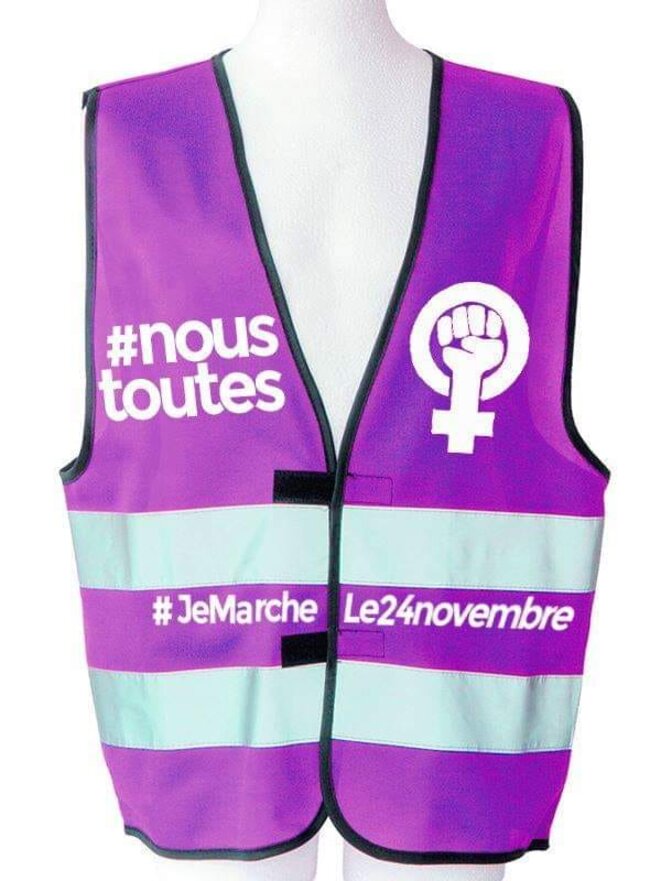 GILET VIOLET GILET VIOLET