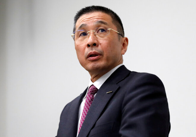 Hiroto Saikawa, numéro deux de Nissan. © Reuters Hiroto Saikawa, numéro deux de Nissan. © Reuters