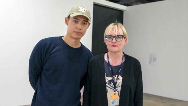 Heecheon Kim and Hilde Teerlinck, Gwangju 2018 Heecheon Kim and Hilde Teerlinck, Gwangju 2018