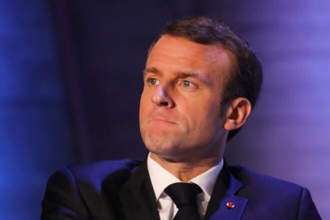 Emmanuel Macron, le 12 novembre. © Reuters