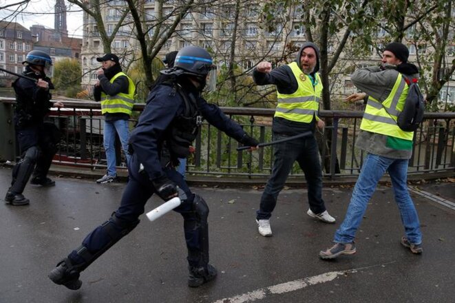 À Strasbourg, le 1er décembre. © Reuters À Strasbourg, le 1er décembre. © Reuters