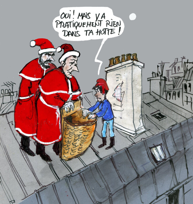 Après les “Gillets jaunes”, voilà les “Manteaux Rouges”!