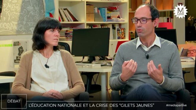 Servane Marzin et Erwan Le Nader © Mediapart Servane Marzin et Erwan Le Nader © Mediapart