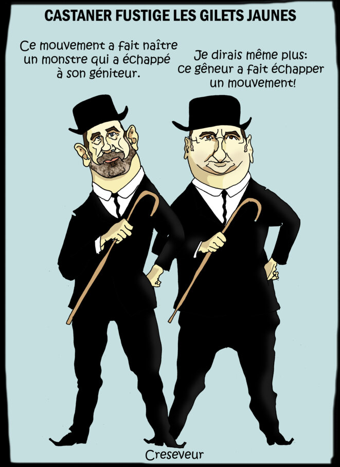 Gilet Jaune Castaner