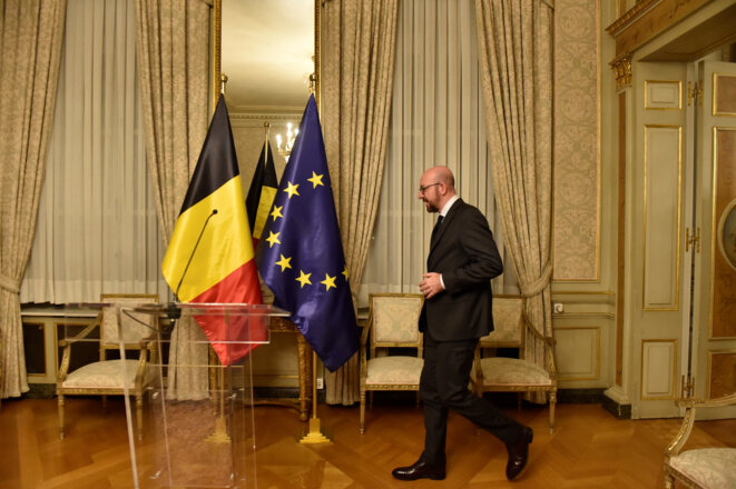 Charles Michel samedi 8 décembre à Bruxelles © Reuters / Eric Vidal. Charles Michel samedi 8 décembre à Bruxelles © Reuters / Eric Vidal.