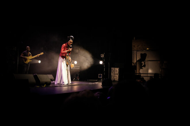 Fatoumata Diawara en concert le 7 décembre 2018 au Théâtre de Sartrouville (Yvelines). © Florian Dacheux Fatoumata Diawara en concert le 7 décembre 2018 au Théâtre de Sartrouville (Yvelines). © Florian Dacheux