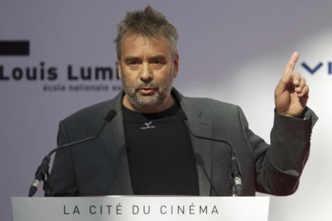 Luc Besson lors de l'inauguration de la Cité du cinéma, à Saint-Denis, en 2012. © Reuters Luc Besson lors de l'inauguration de la Cité du cinéma, à Saint-Denis, en 2012. © Reuters