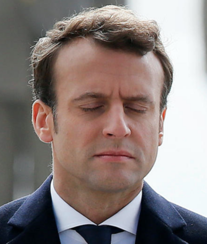 Macron, lors de son investiture, le 8 mai 2017. © Reuters