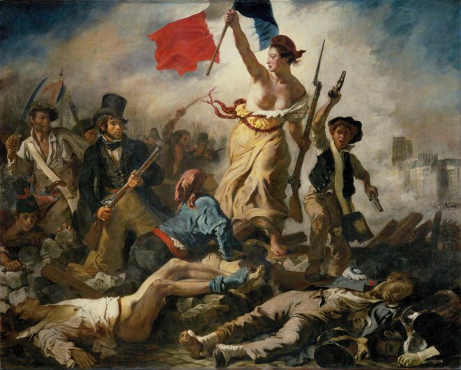 La Liberté guidant le peuple © Eugène Delacroix