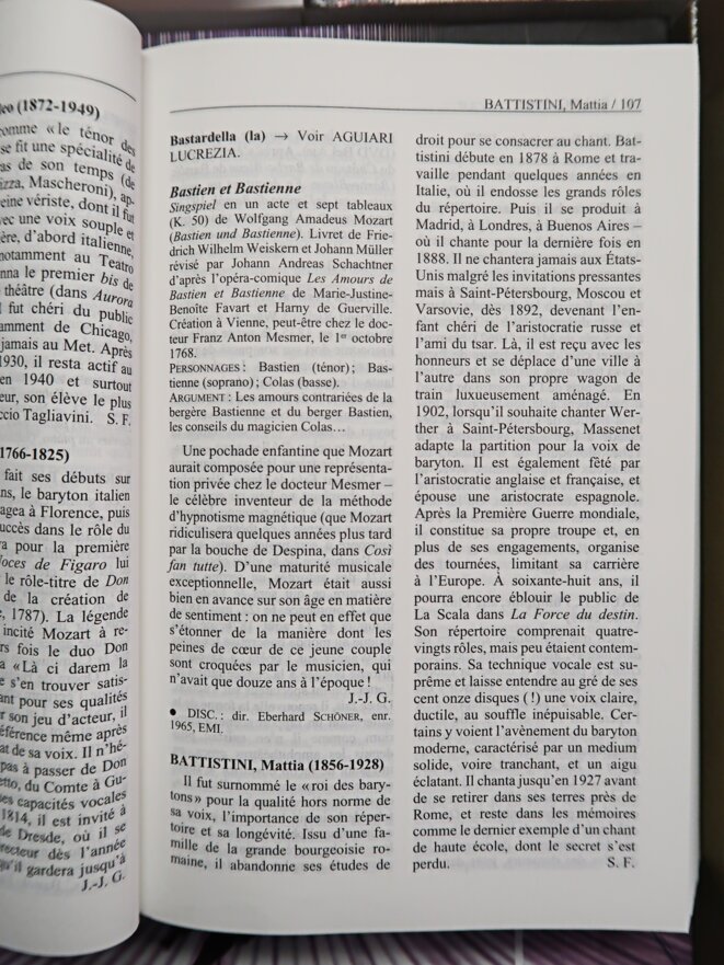 article de Sylvain Fort dans "L'univers de l'opéra" article de Sylvain Fort dans "L'univers de l'opéra"