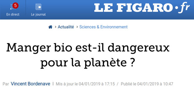 http://www.lefigaro.fr/sciences/2019/01/04/01008-20190104ARTFIG00088-manger-bio-est-il-dangereux-pour-la-planete.php http://www.lefigaro.fr/sciences/2019/01/04/01008-20190104ARTFIG00088-manger-bio-est-il-dangereux-pour-la-planete.php