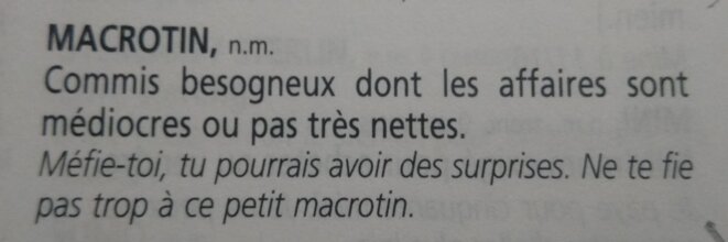 in Pierre Perret, "Le Parler des métiers", chapitre Finances / boursiers, page 621, éditions Robert Laffont, 2002) in Pierre Perret, "Le Parler des métiers", chapitre Finances / boursiers, page 621, éditions Robert Laffont, 2002)