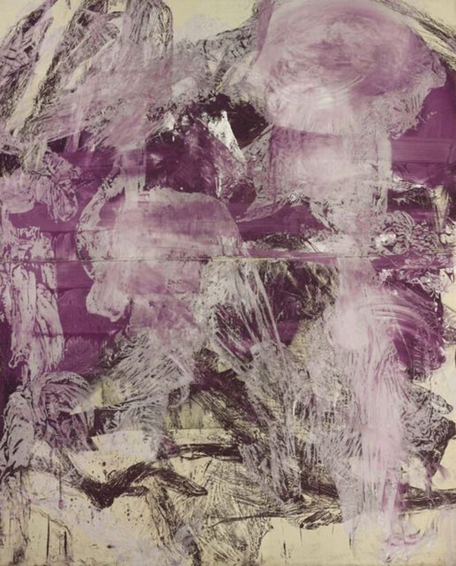 Julian Schnabel, « A little later », 1990 © galerie Gagosian Julian Schnabel, « A little later », 1990 © galerie Gagosian