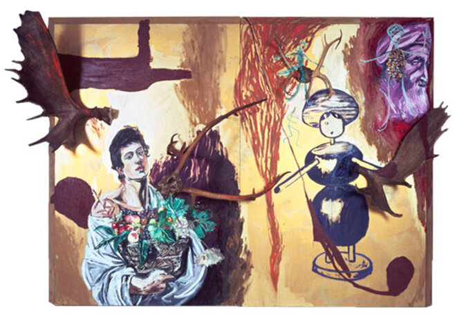 Julian Schnabel, « Exile », 1980 © Julian Schnabel Julian Schnabel, « Exile », 1980 © Julian Schnabel