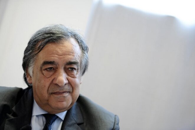 Leoluca Orlando, maire de Palerme. © REUTERS/Guglielmo Mangiapane Leoluca Orlando, maire de Palerme. © REUTERS/Guglielmo Mangiapane