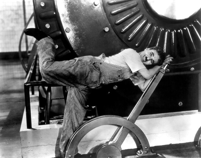 Les temps modernes, de Chaplin Les temps modernes, de Chaplin