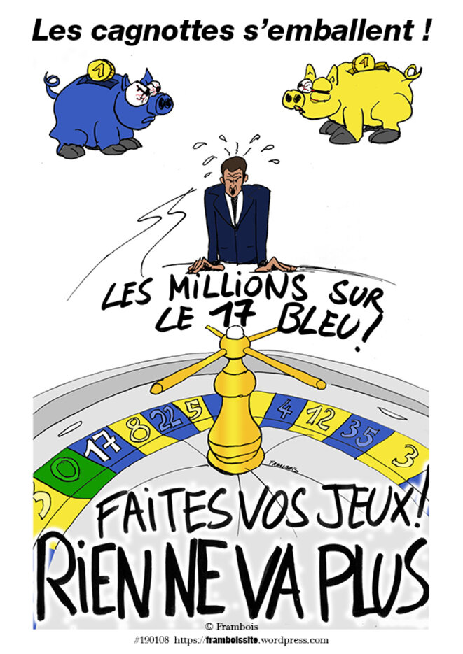 Les cagnottes s'emballent