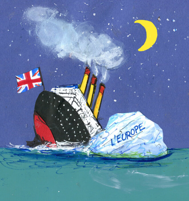 Le “BRITANNIC” © Calvi Le “BRITANNIC” © Calvi
