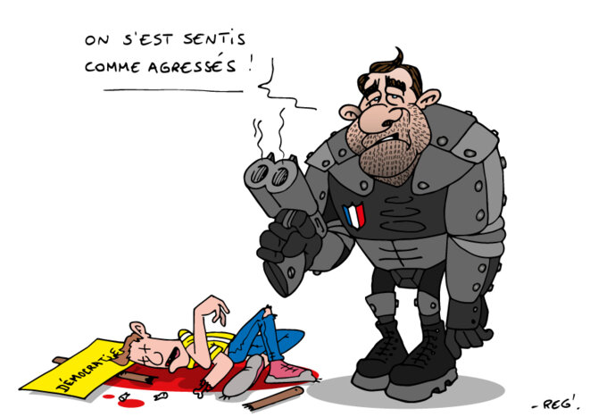 Castaner et l'autodéfense