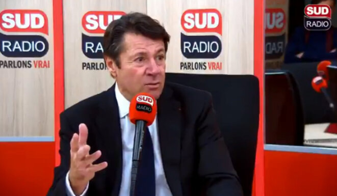 Christian Estrosi à Sud Radio Christian Estrosi à Sud Radio