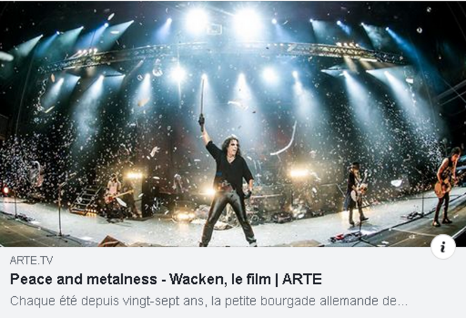 Soirée metal : Arte lance l'alerte