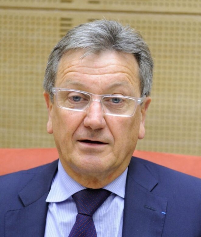 Le sénateur Les Républicains François Pillet. © D.R. Le sénateur Les Républicains François Pillet. © D.R.