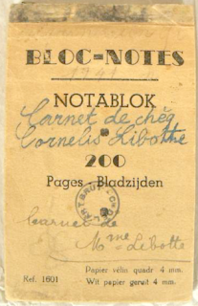 carnets d'Annette Libotte © dr