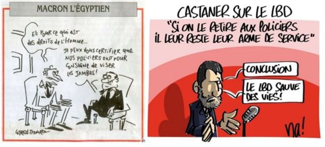 2-bulles-droits-de-lhomme-macron-castaner