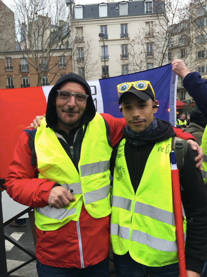 Cyrille et Sébastien – gilets jaunes – Samedi 2 février - Paris © Pascale Pascariello Cyrille et Sébastien – gilets jaunes – Samedi 2 février - Paris © Pascale Pascariello