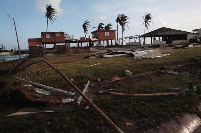 Après le passage de l'ouragan Maria, à Porto Rico, en septembre 2017. © Reuters Après le passage de l'ouragan Maria, à Porto Rico, en septembre 2017. © Reuters