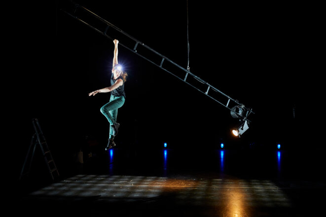 Scène de "Noir M1" © Christophe Raynaud de Lage Scène de "Noir M1" © Christophe Raynaud de Lage