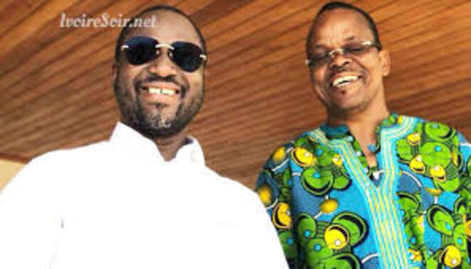Guillaume Soro et Alain Lobognon, Compagnons de la liberté. Guillaume Soro et Alain Lobognon, Compagnons de la liberté.