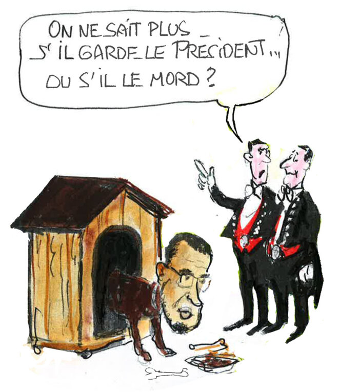 Le chien de garde du Président...