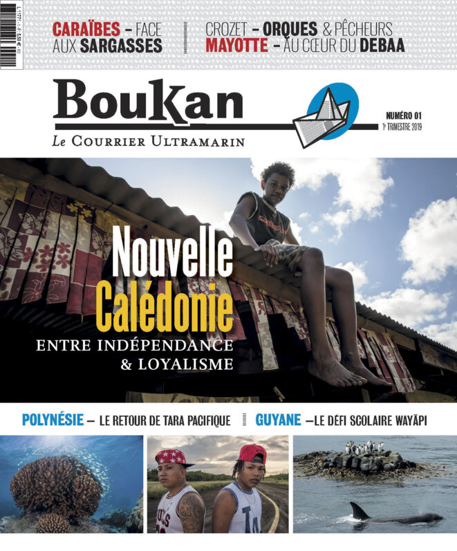La couverture du n°1 de BouKan - Le courrier ultramarin