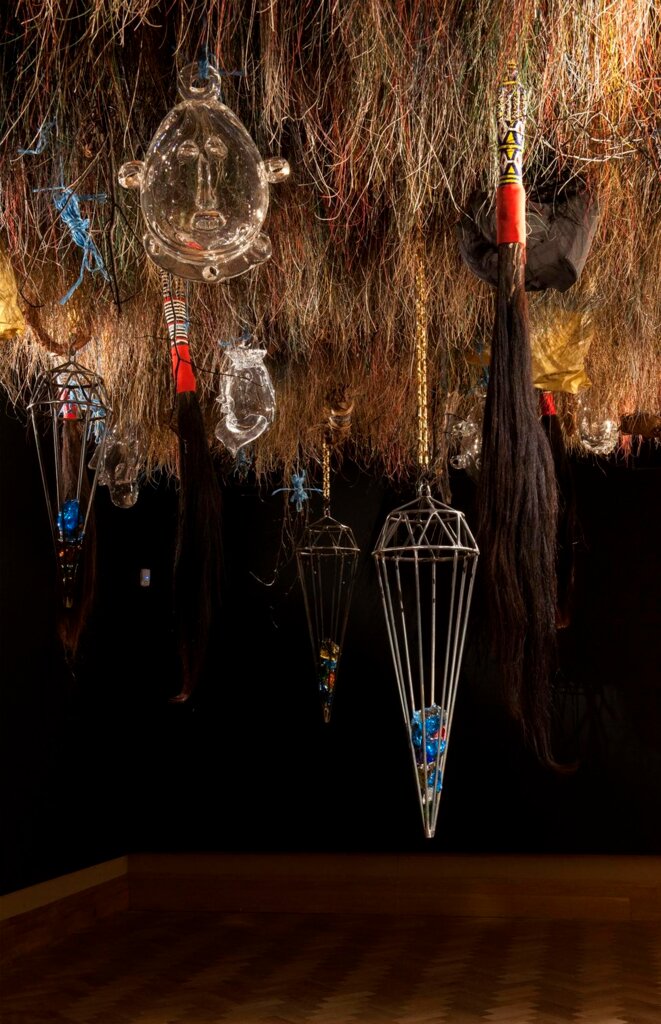 Our Traditions - Réflexion sur la mauvaise conscience de l'exploitation coloniale © Pascal Marthine Tayou - DR Our Traditions - Réflexion sur la mauvaise conscience de l'exploitation coloniale © Pascal Marthine Tayou - DR