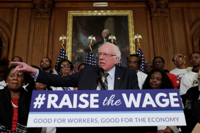 Bernie Sanders en janvier. © Reuters Bernie Sanders en janvier. © Reuters