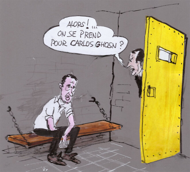 Benalla en prison