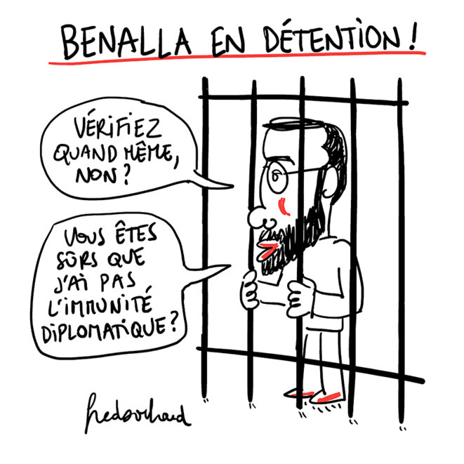 Benalla n'en revient pas !