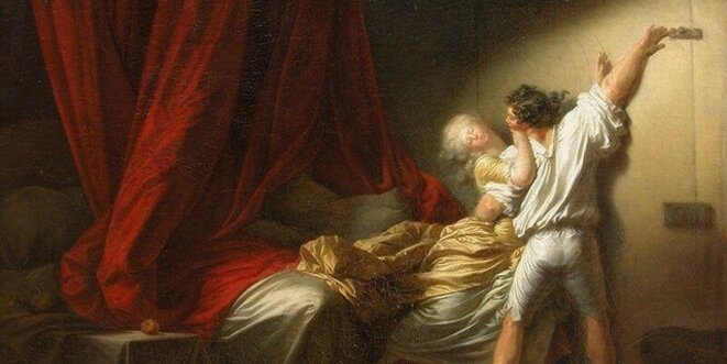 «Le Verrou» de Fragonard. © Musée du Louvre / Angèle Dequie «Le Verrou» de Fragonard. © Musée du Louvre / Angèle Dequie