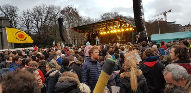Marche des jeunes pour le climat à Bruxelles, 2 décembre 2018 © Benjamin Joyeux Marche des jeunes pour le climat à Bruxelles, 2 décembre 2018 © Benjamin Joyeux