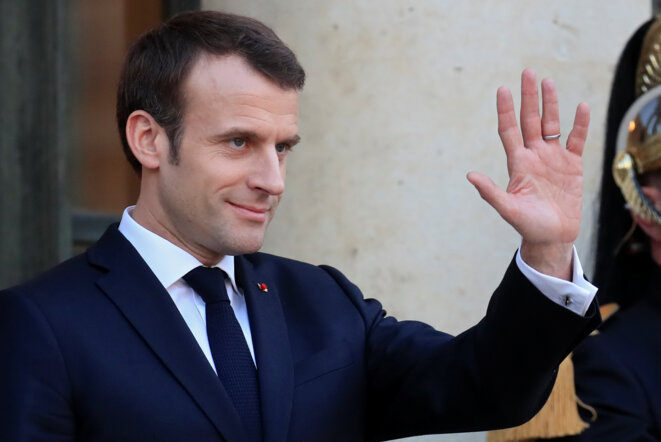 President Emmanuel Macron on February 27th 2019. © Reuters/Gonzalo Fuentes