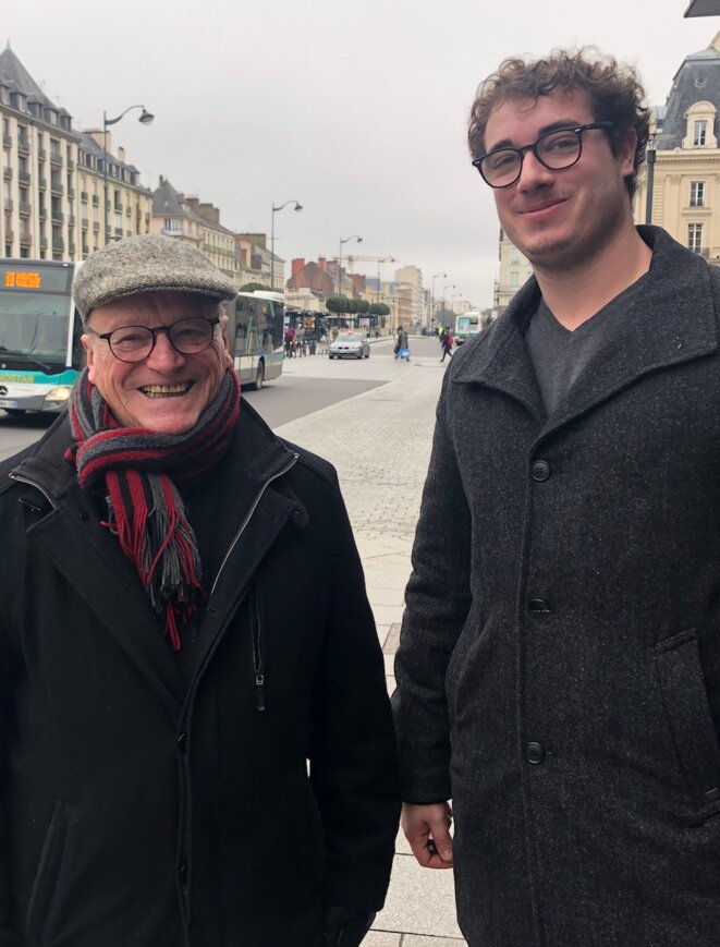 Yves Juin et Félix Boullanger. © ES Yves Juin et Félix Boullanger. © ES