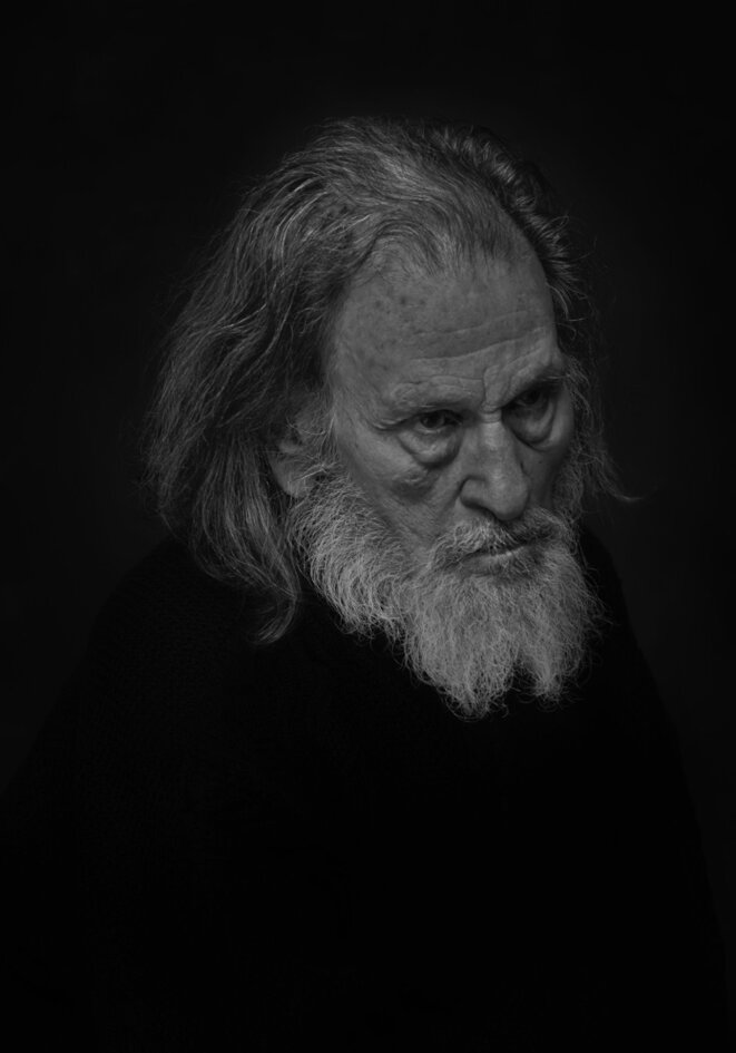 portait de Serge Merlin dans "Le roi Lear" © Fro Adric portait de Serge Merlin dans "Le roi Lear" © Fro Adric