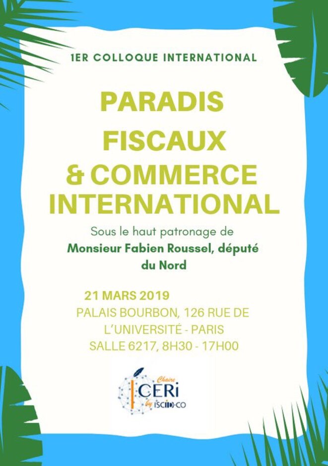 Colloque international sur l'évasion fiscale. Colloque international sur l'évasion fiscale.