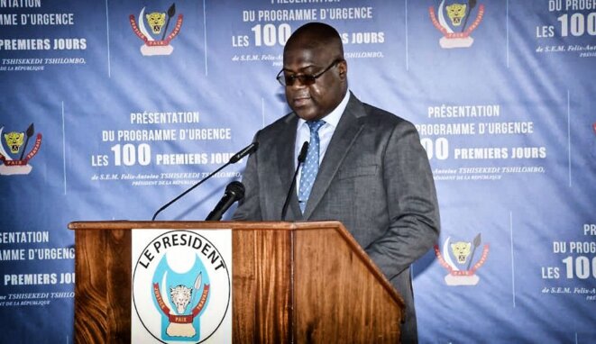 RDC : les 12 travaux de Félix Tshisekedi