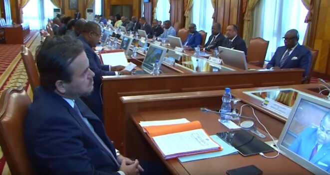 Gabon-Libreville-Président Ali Bongo -Conseil des ministres du 26 Février 2019 Gabon-Libreville-Président Ali Bongo -Conseil des ministres du 26 Février 2019