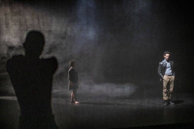 Scène de "Les disparitions" ' par Eddy D'aranjo © Jean-Louis Fernandez Scène de "Les disparitions" ' par Eddy D'aranjo © Jean-Louis Fernandez