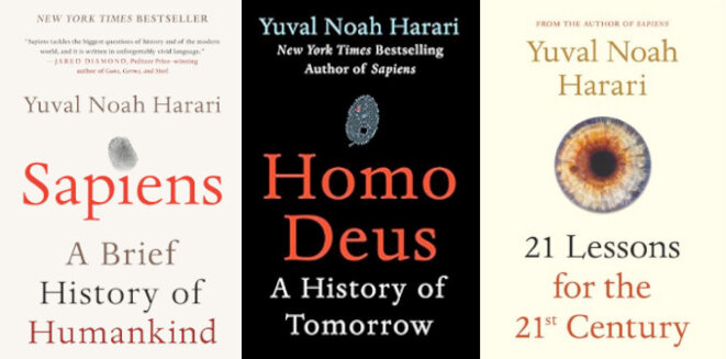 La trilogie, best-seller mondial, d'Harari