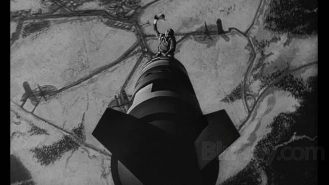 Docteur Folamour, image extraite du film de Stanley Kubrick. Docteur Folamour, image extraite du film de Stanley Kubrick.
